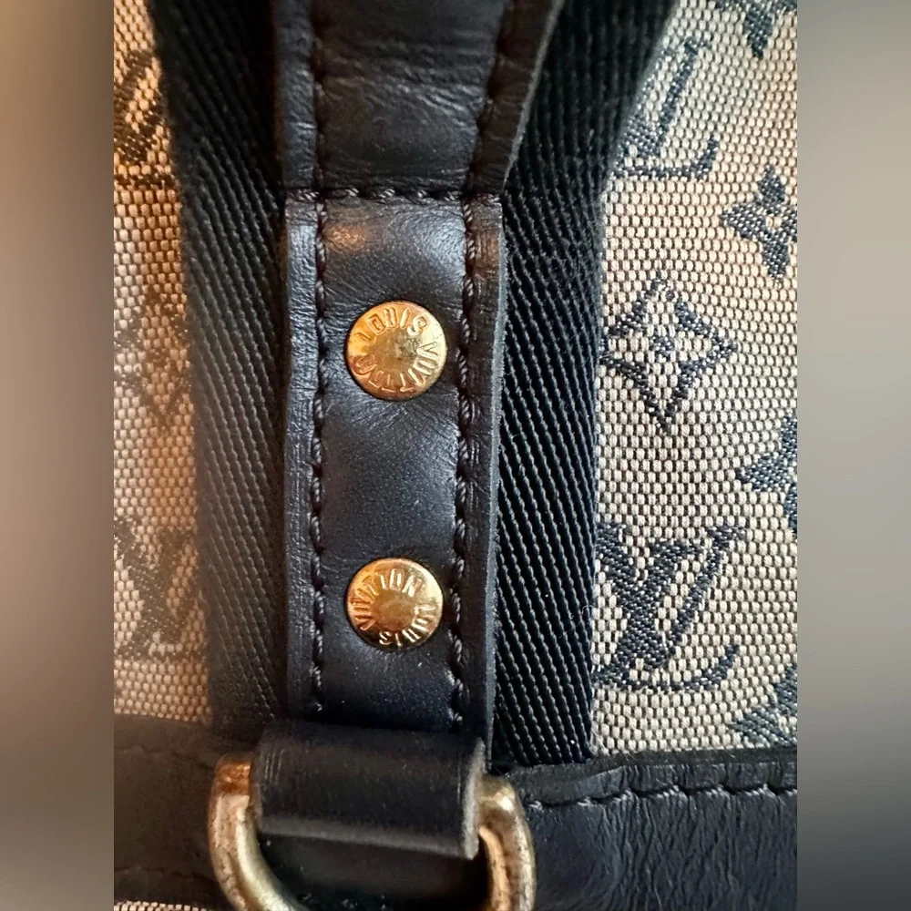 Louis Vuitton Josephine GM Mini Lin Boston style Handbag - Picture 6 of 17